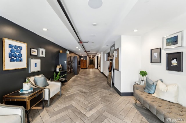 1875 Mission St Unit 304, San Francisco, CA 94103 - lobby with recessed lighting
