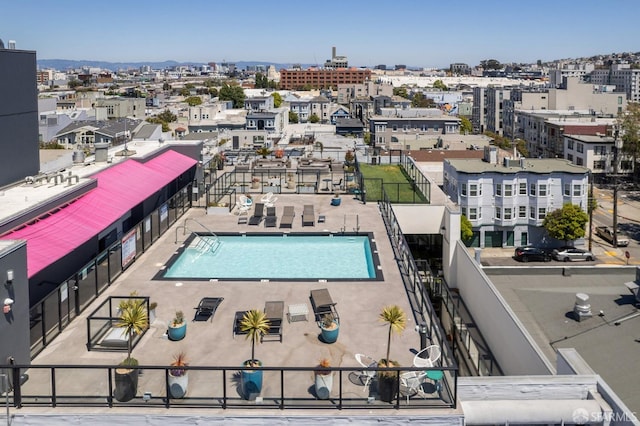 1875 Mission St Unit 304, San Francisco, CA 94103 - view of urban area featuring a pool