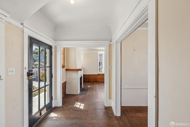2440-2442 Balboa St, San Francisco, CA 94121 - hallway with hardwood / wood-style floors