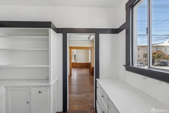 2440-2442 Balboa St, San Francisco, CA 94121 - hallway with wood finished floors and healthy amount of natural light