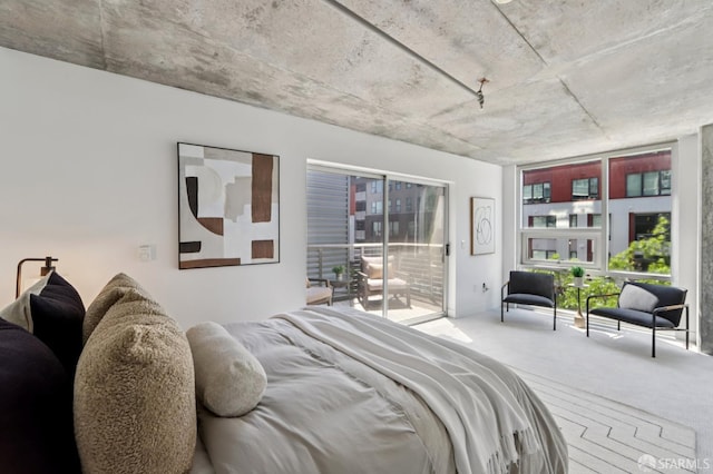 311 Oak St Unit 301, Oakland, CA 94607 - carpeted bedroom with access to exterior