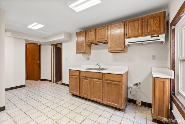 kitchen featuring sink