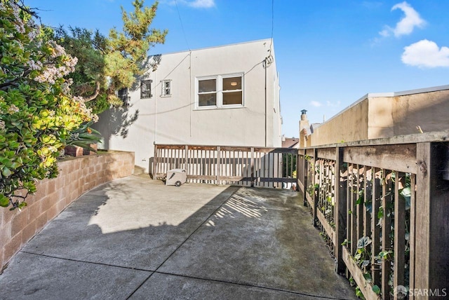 exterior space featuring a patio area