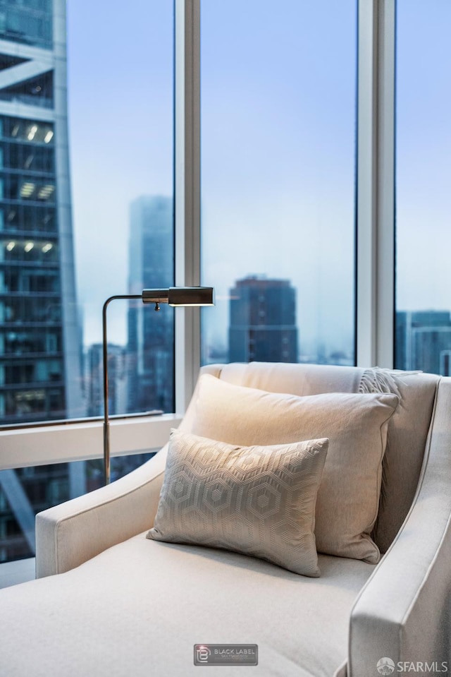 301 Mission St Unit 40D, San Francisco, CA 94105 - living area with a view of city