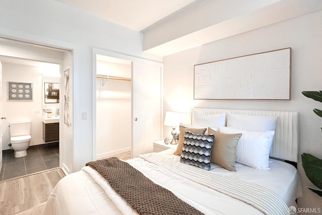 1688 Pine St Unit E709, San Francisco, CA 94109 - bedroom featuring a closet and ensuite bath
