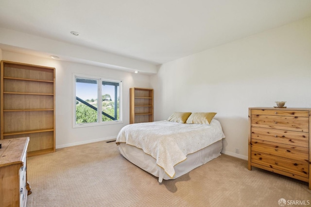 12553 Parker Ranch Ct, Saratoga, CA 95070 - bedroom featuring light carpet and baseboards