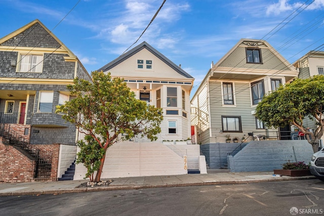 278 Whitney St, San Francisco, CA 94131 - view of front of home with stairway