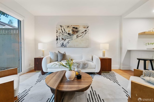 1945 Las Encinas Ct, Los Gatos, CA 95032 - living room with wood finished floors and baseboards