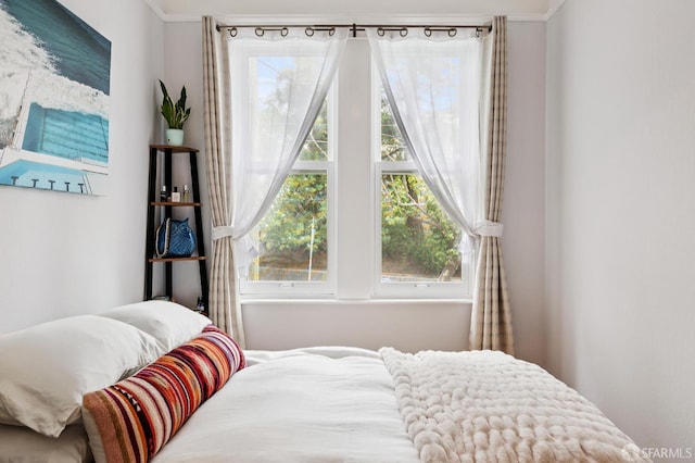 243 Henry St Unit A, San Francisco, CA 94114 - bedroom featuring ornamental molding