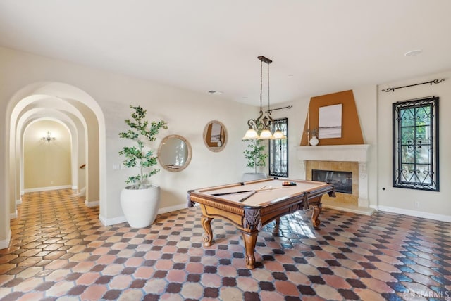 4542 Lilac Ridge Rd, San Ramon, CA 94582 - recreation room featuring baseboards, healthy amount of natural light, and a premium fireplace