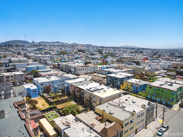 1278 La Playa St, San Francisco, CA 94122 - bird's eye view of mountains