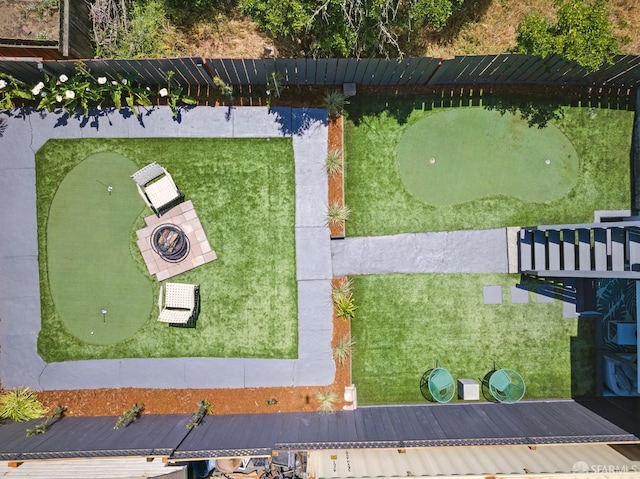 1278 La Playa St, San Francisco, CA 94122 - aerial view