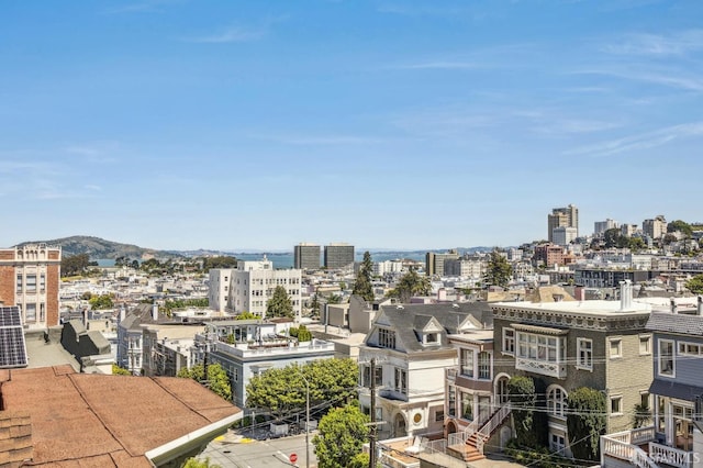 city view featuring a mountain view