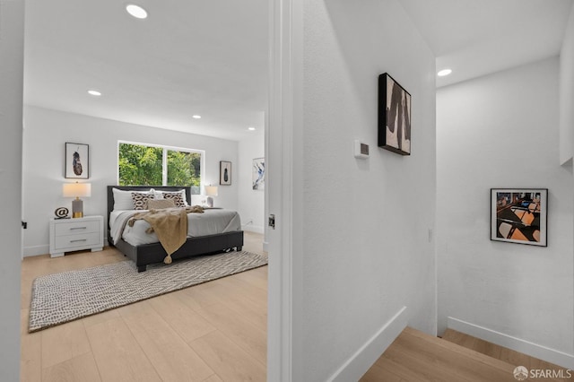 226 Rutledge St, San Francisco, CA 94110 - bedroom featuring wood finished floors, recessed lighting, and baseboards