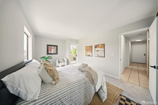 16006 E 14th St Unit 101, San Leandro, CA 94578 - bedroom with light carpet and baseboards
