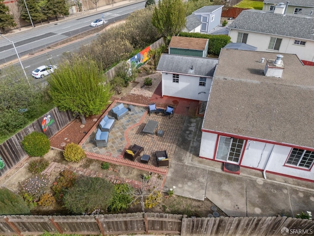aerial view