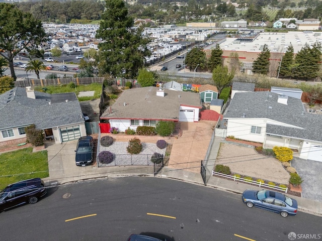 drone / aerial view