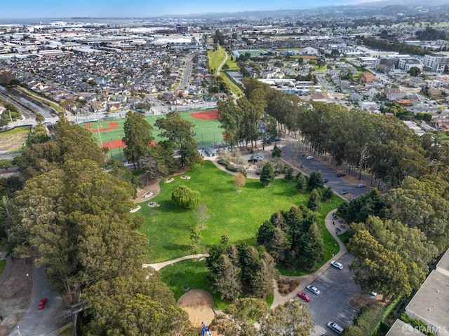 drone / aerial view