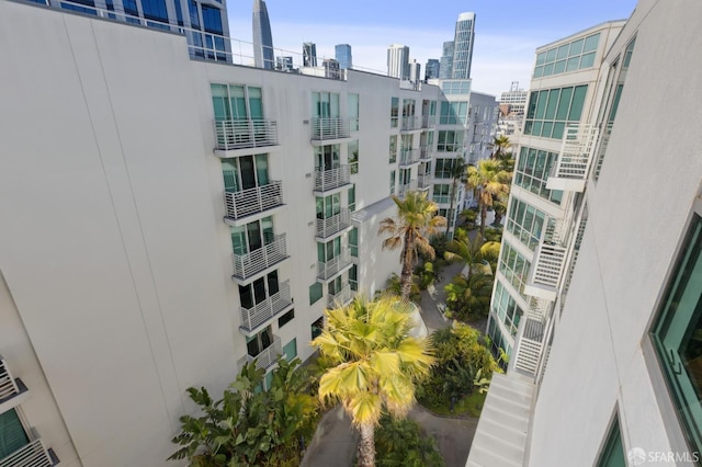 view of property featuring a city view