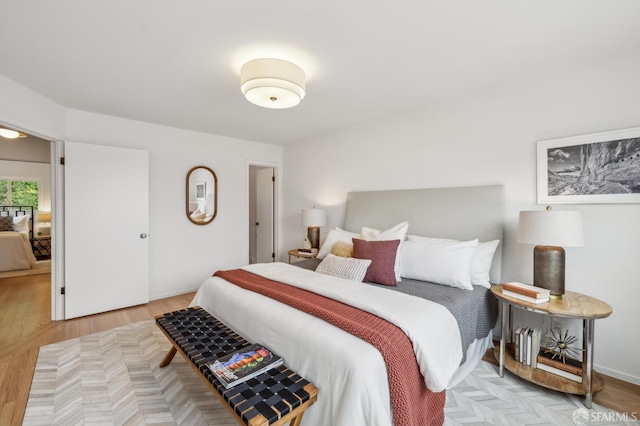 75 Lurline St, San Francisco, CA 94122 - bedroom with wood finished floors