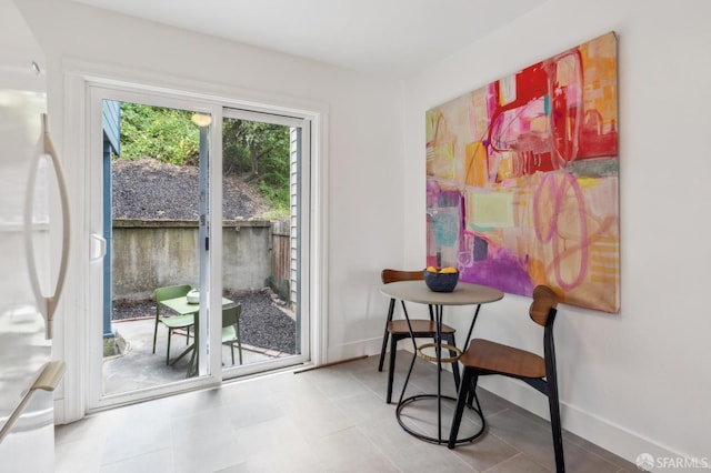 75 Lurline St, San Francisco, CA 94122 - dining space featuring baseboards