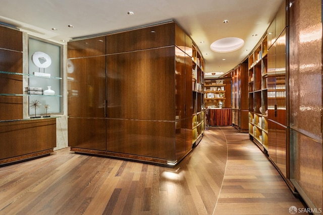 947 Green St Unit 6, San Francisco, CA 94133 - wine area featuring wood finished floors and built in features