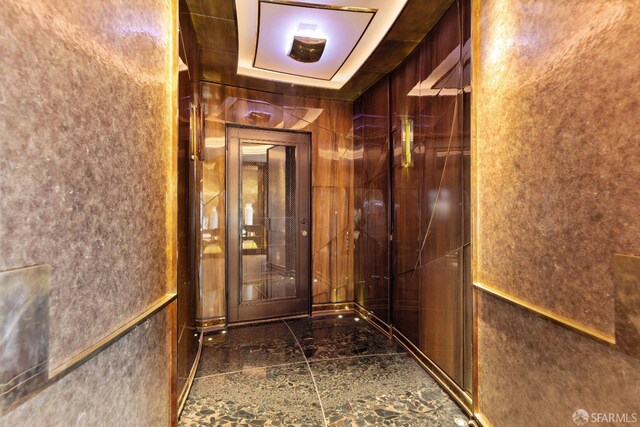 947 Green St Unit 6, San Francisco, CA 94133 - hall with granite floors