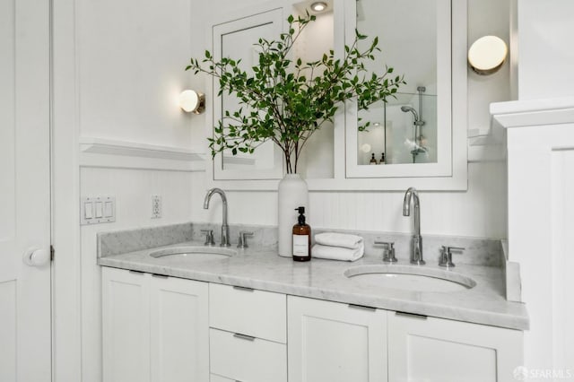 bar featuring a sink