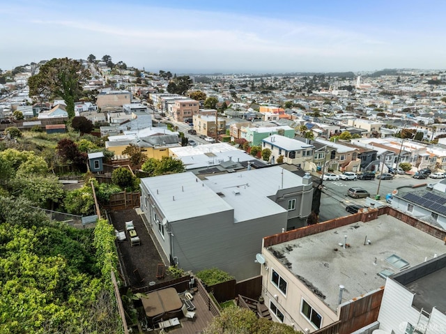 drone / aerial view