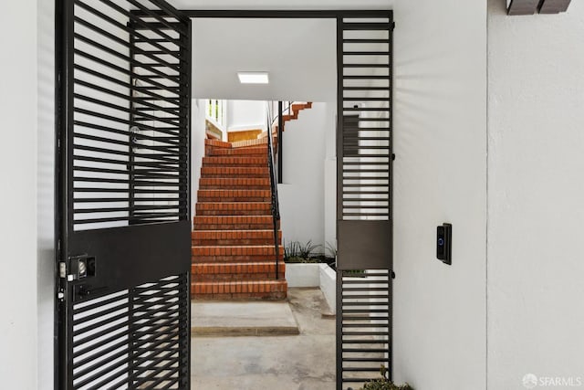 view of exterior entry