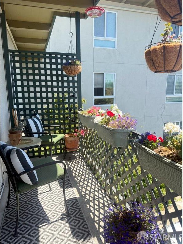 800 N Delaware St Unit 316, San Mateo, CA 94401 - view of balcony