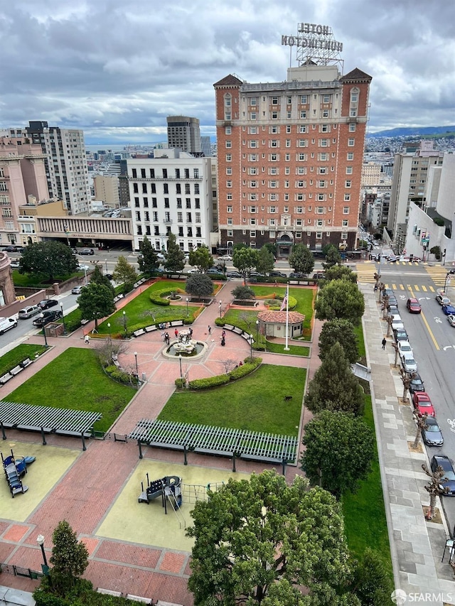 1190 Sacramento St Unit 6, San Francisco, CA 94108 - bird's eye view with a view of city