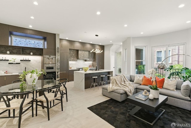 4038 18th St, San Francisco, CA 94114 - living area with recessed lighting
