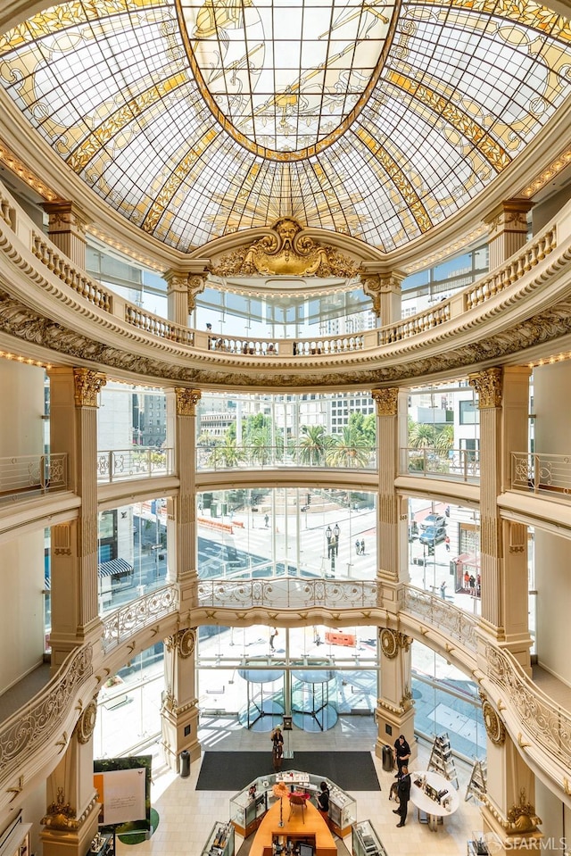 view of building lobby