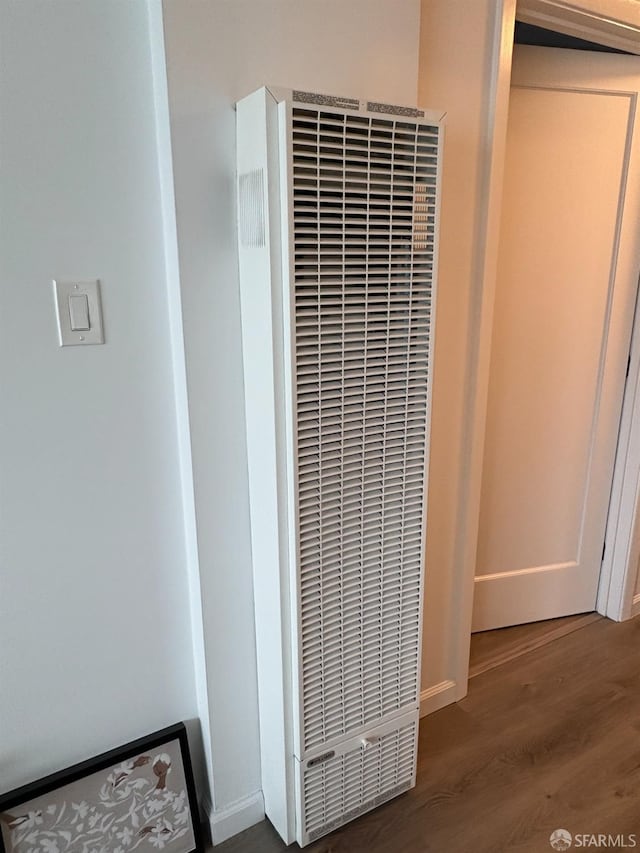 1646 19th Ave, San Francisco, CA 94122 - detailed view of a heating unit and wood finished floors