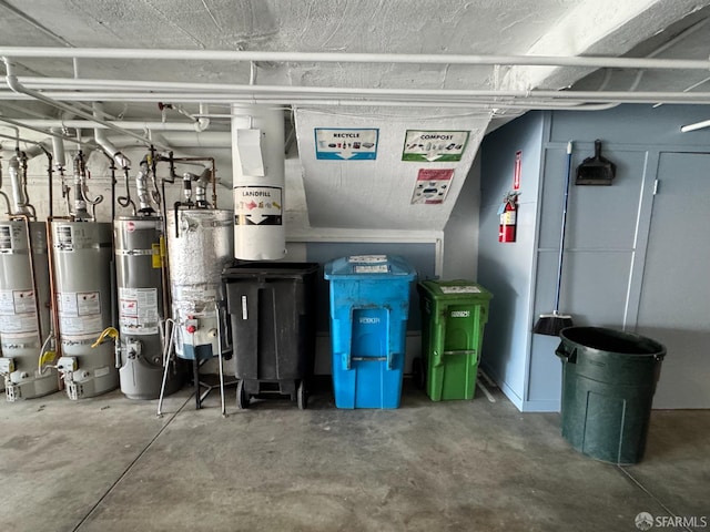 1646 19th Ave, San Francisco, CA 94122 - utility room with water heater and gas water heater