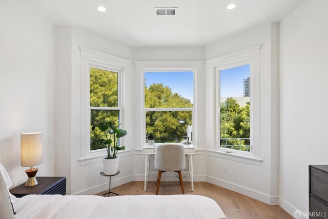 1234 Francisco St Unit 6, San Francisco, CA 94123 - bedroom featuring wood finished floors and recessed lighting