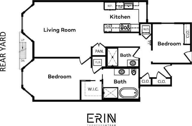 1234 Francisco St Unit 6, San Francisco, CA 94123 - view of floor plan / room layout