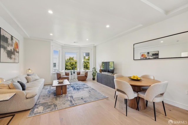 1234 Francisco St Unit 6, San Francisco, CA 94123 - living area with light wood finished floors and recessed lighting