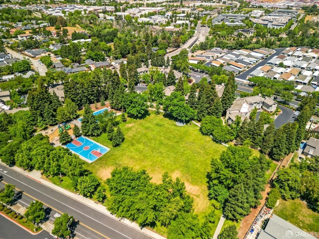 view of property location with nearby suburban area