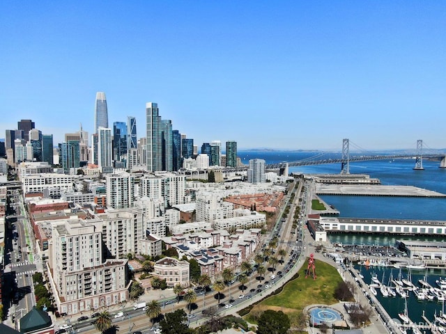 333 1st St Unit N307, San Francisco, CA 94105 - view of city skyline with a notable bridge and a nearby body of water