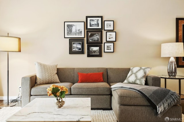 view of living room