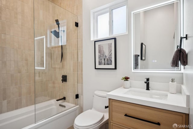 102 Baker St Unit B, San Francisco, CA 94117 - full bath with vanity and tub / shower combination