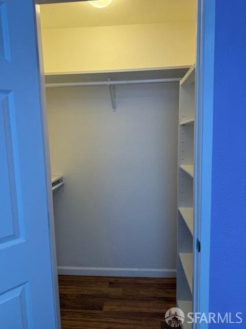 397 Imperial Way Unit 306, Daly City, CA 94015 - walk in closet featuring wood finished floors