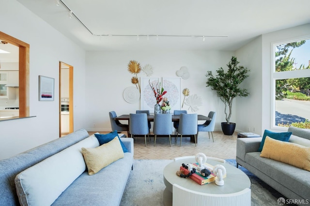 773 Duncan St, San Francisco, CA 94131 - living room with track lighting and baseboards