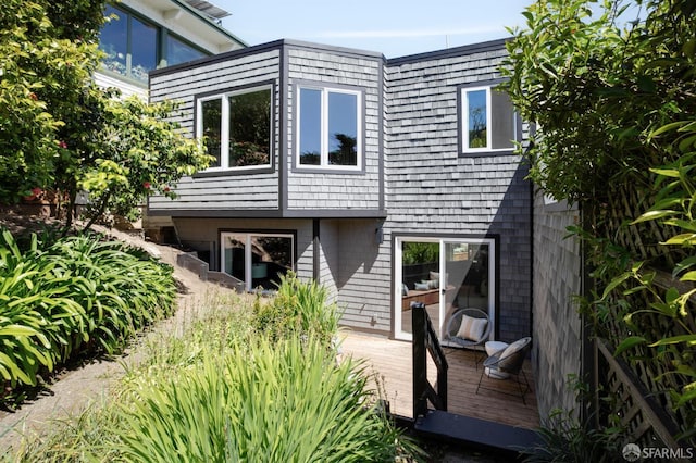 773 Duncan St, San Francisco, CA 94131 - back of property with a deck