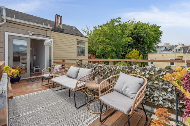 2922 Pine St, San Francisco, CA 94115 - view of wooden deck