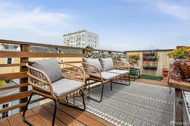 2922 Pine St, San Francisco, CA 94115 - view of wooden deck