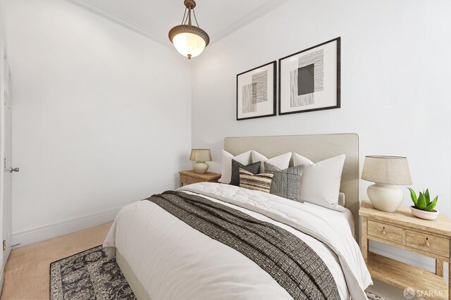 2922 Pine St, San Francisco, CA 94115 - bedroom featuring light carpet and baseboards