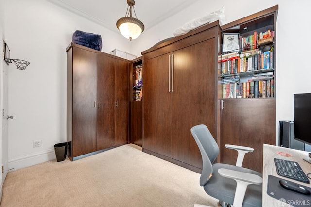 2922 Pine St, San Francisco, CA 94115 - view of carpeted home office